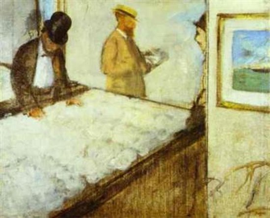 Vendeur coton Nouvelle-Orléans - Edgar Degas