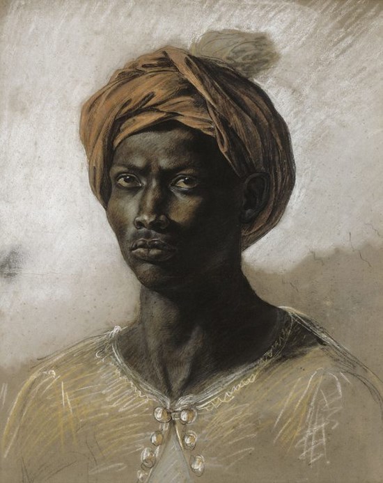 Nègre au turban - Eugène Delacroix