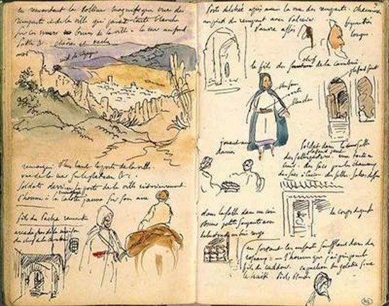 Carnet du Maroc - Eugène Delacroix