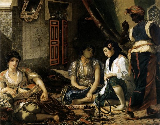 Femmes d'Alger - Eugène Delacroix