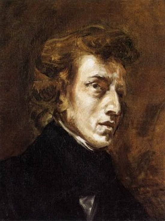 Portrait de Frédéric Chopin - Eugène Delacroix
