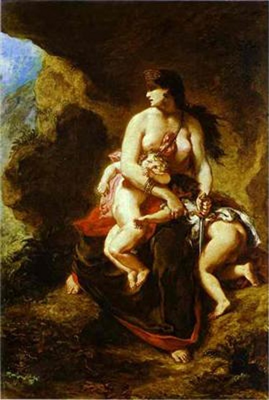 Médée - Eugène Delacroix