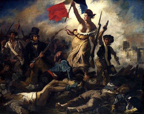 La liberté guidant le peuple - Eugène Delacroix