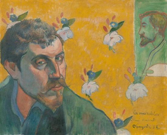 Autoportrait : Les Misérables - Paul Gauguin
