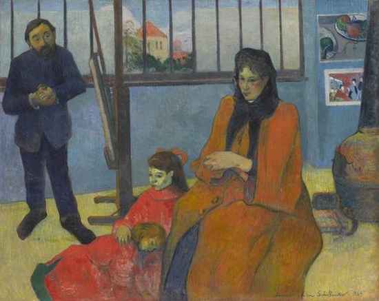 L'atelier de Schuffenecker - Paul Gauguin