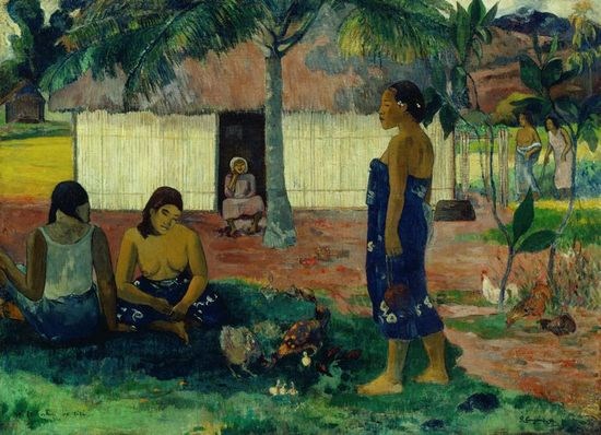 No Te Aha Oe Riri - Paul Gauguin