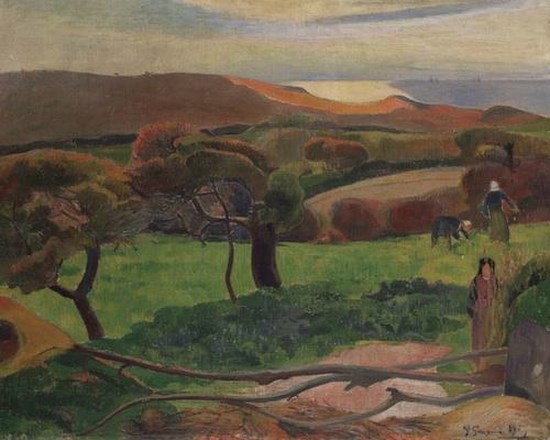 Paysage breton - Paul Gauguin