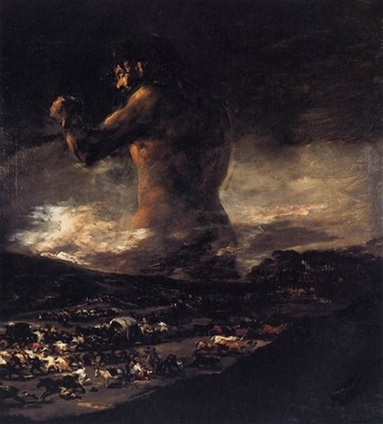 Le Colosse - Francisco Goya