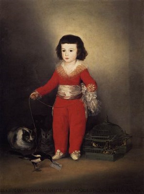 Manuel Osorio Manrique de Zuniga - Francisco Goya