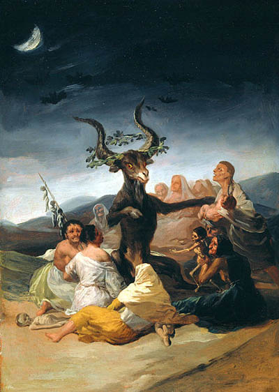 Le Sabbat des sorcières - Francisco de Goya