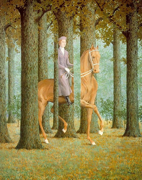 Le blanc-seing - René Magritte
