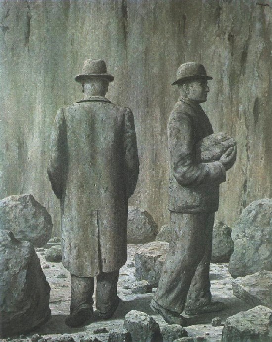 Le chant de la violette - René Magritte