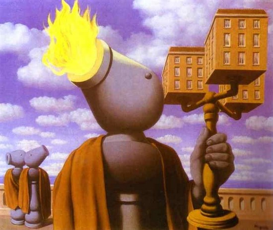 La cicerone - René Magritte