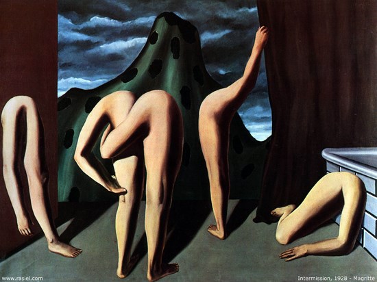 L'entracte - René Magritte