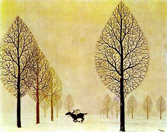 Le Jockey perdu 2 - René Magritte