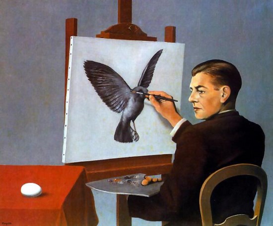 Clairvoyance - René Magritte