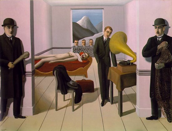 Menace d'assassin - René Magritte