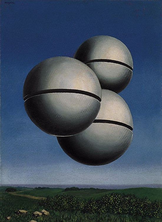 La voix des airs - René Magritte