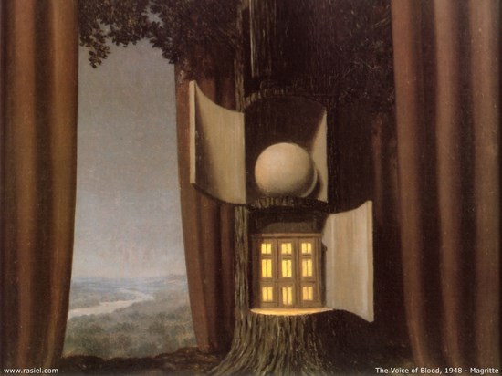La voix du sang 2 - René Magritte