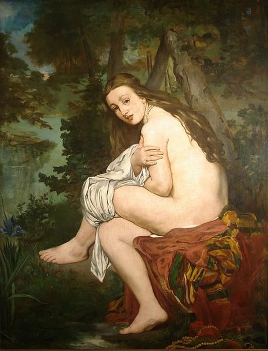 La nymphe surprise - Edouard Manet