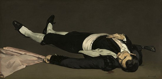 L'homme mort - Edouard Manet