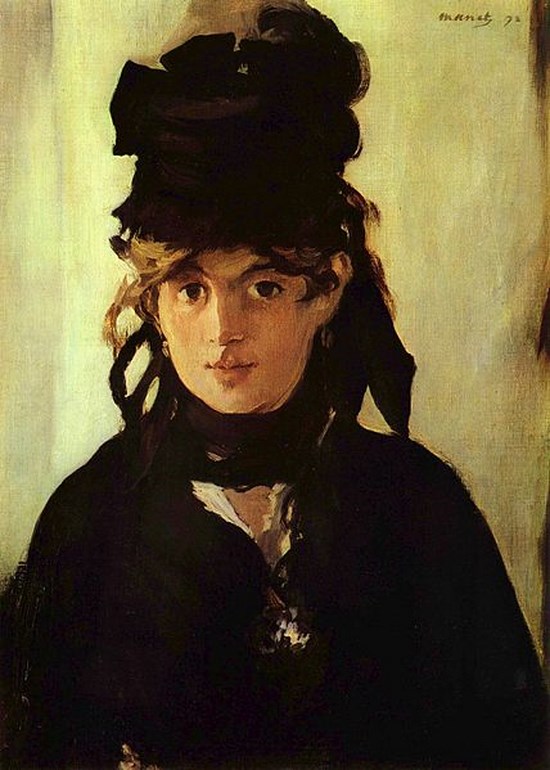 Berthe Morisot au bouquet de Violettes - Edouard Manet