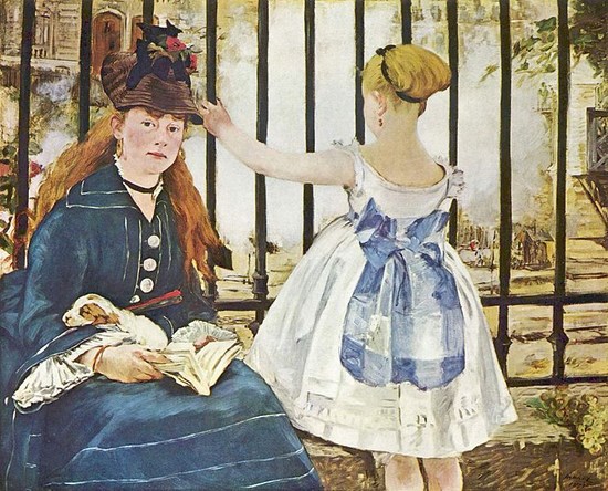 Le chemin de fer - Edouard Manet