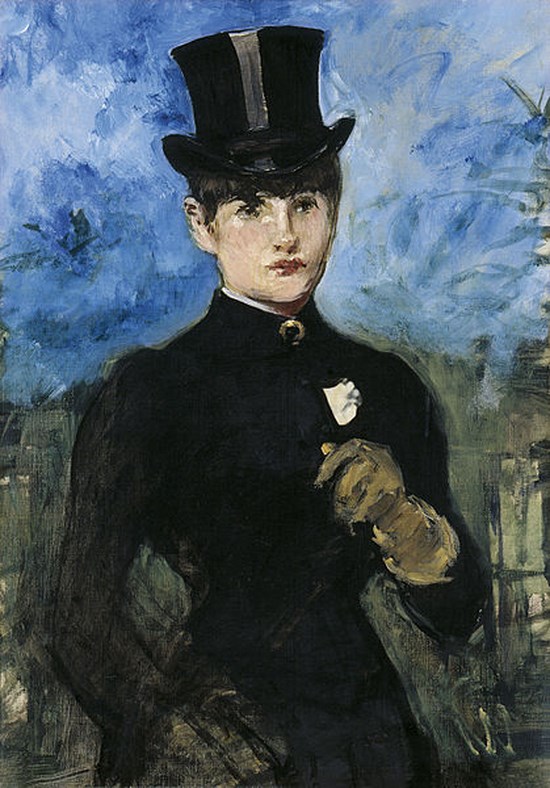 Eté ou l'amazone ou Cavalière - Edouard Manet