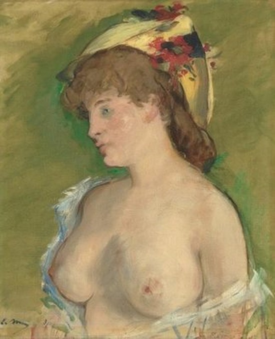 La blonde aux seins nus - Edouard Manet