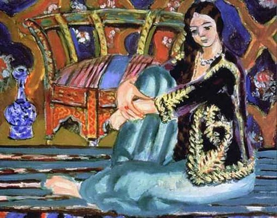 Odalisque assise - Henri Matisse