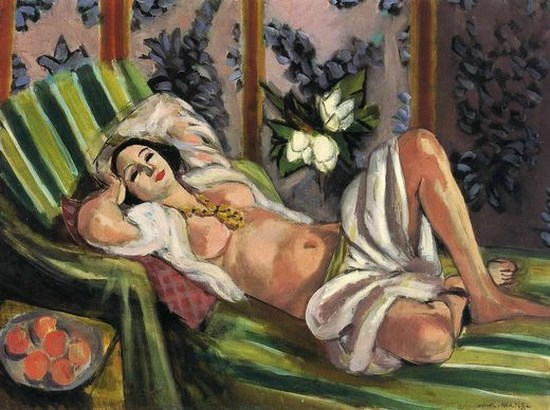 Odalisque avec magnolias - Henri Matisse