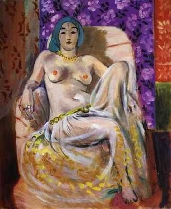 Odalisque : La croyante nue et genoux levé - Henri Matisse