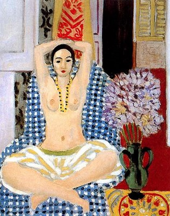 Odalisque : La pause hindou - Henri Matisse