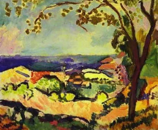 Colline avec vue sur la mer - Henri Matisse
