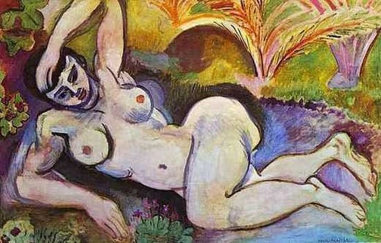 Nu bleu (Souvenir de Biskra) - Henri Matisse
