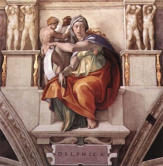La Sibylle de Delphes - Michel-Ange