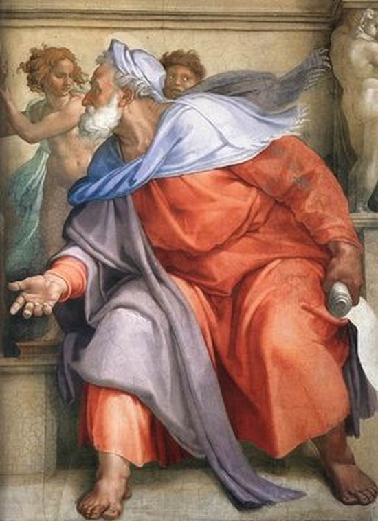 Le prophète Ezechiel - Michel-Ange