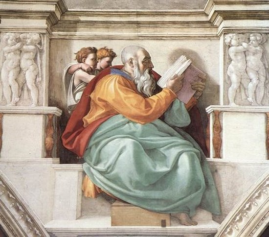 Le prophète Zacharie - Michel-Ange
