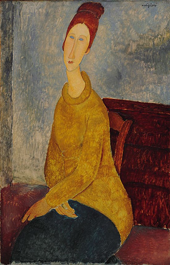 Le Pull Jaune - Amedeo Modigliani