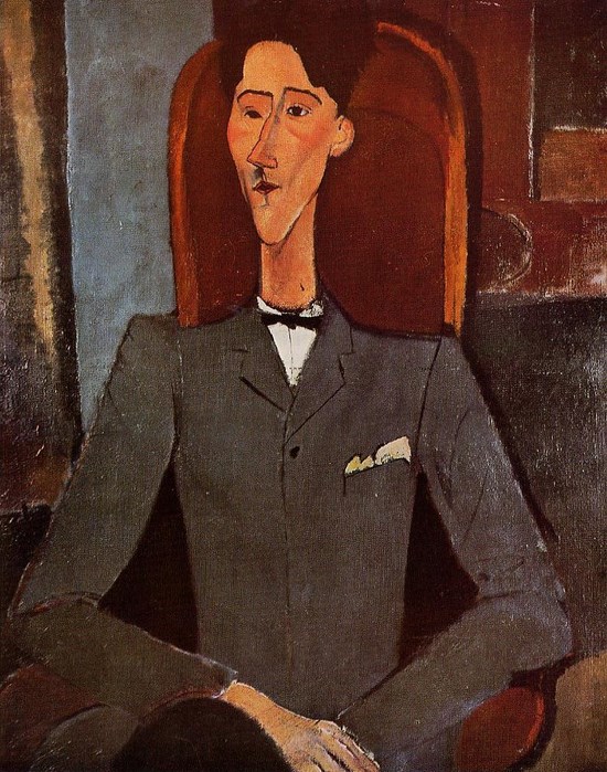 Portrait de Jean Cocteau - Amedeo Modigliani