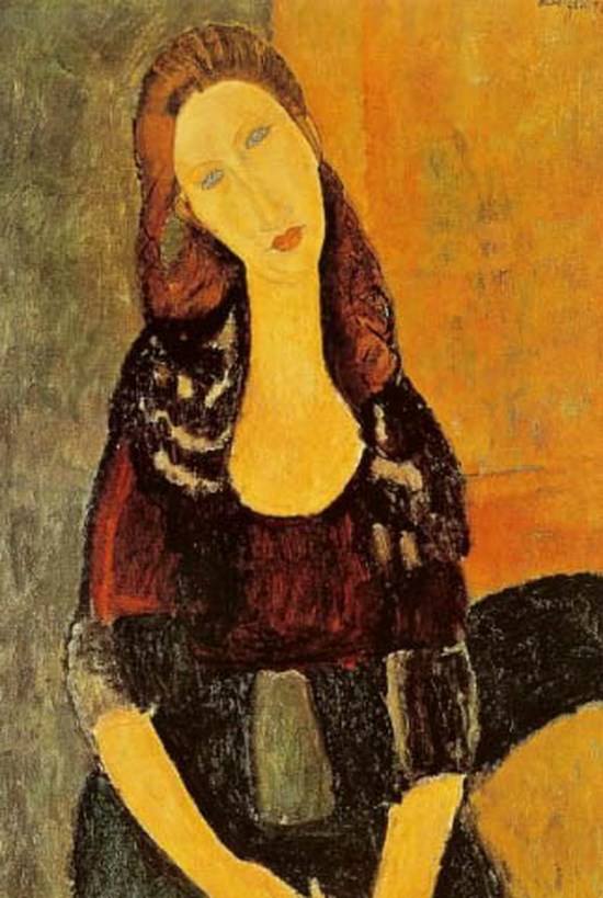 Portrait de Jeanne Hebuterne 1 - Amedeo Modigliani
