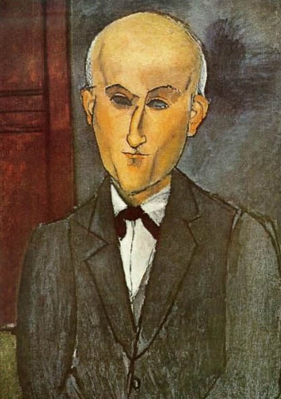 Portrait de Max Jacob - Amedeo Modigliani