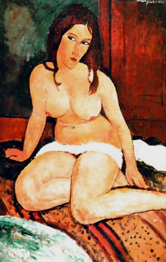 Femme nue assise - Amedeo Modigliani