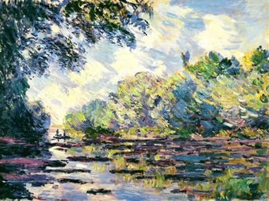 Section de la Seine - Claude Monet