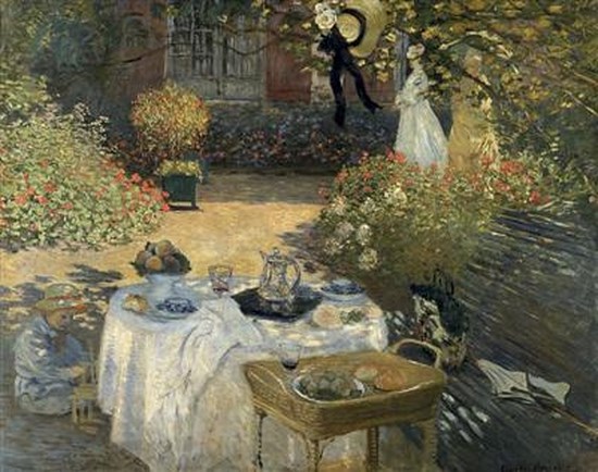 Le déjeuner - Claude Monet