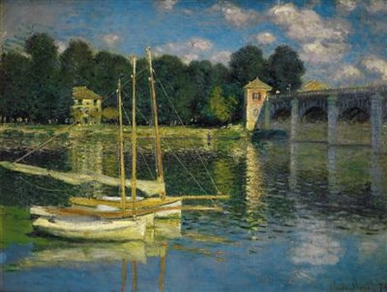 Le pont d'Argenteuil - Claude Monet
