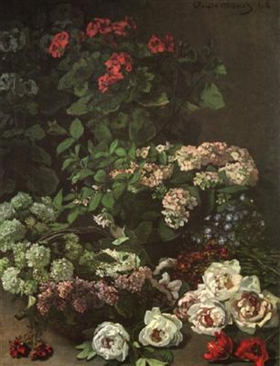 Fleurs d'automnes - Claude Monet