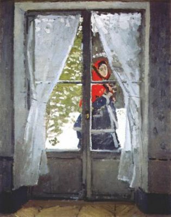 La cape rouge - Claude Monet