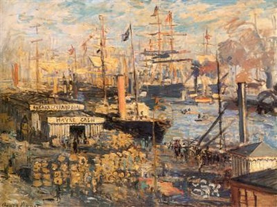 Le grand quai au Havre - Claude Monet