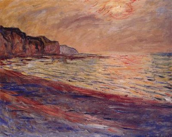 La plage de Pourville - Claude Monet